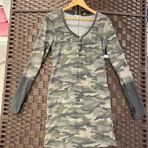 Womens Charlotte Russe Camo dress size Medium